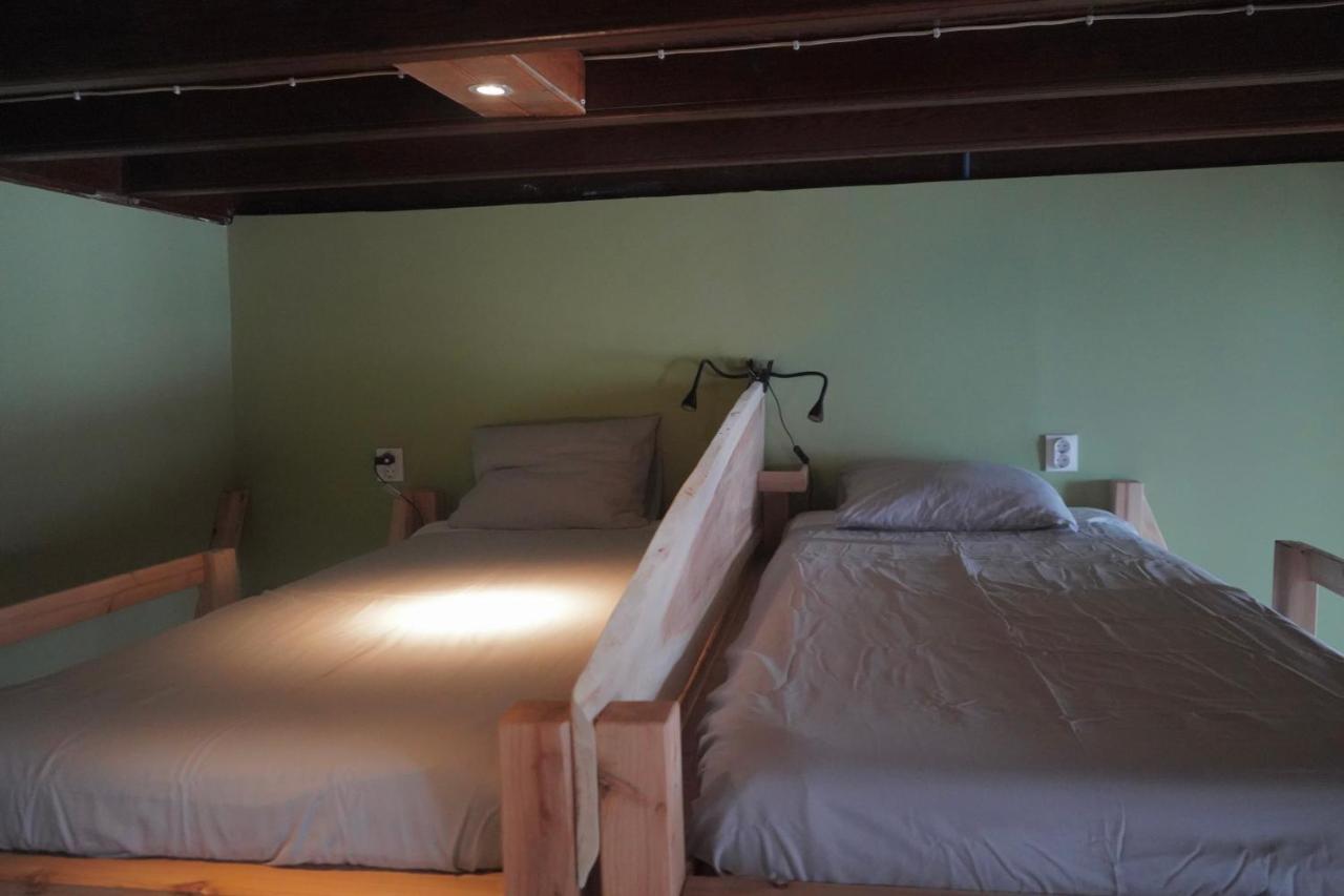 The Pink House Hostel Faja Grande Bagian luar foto