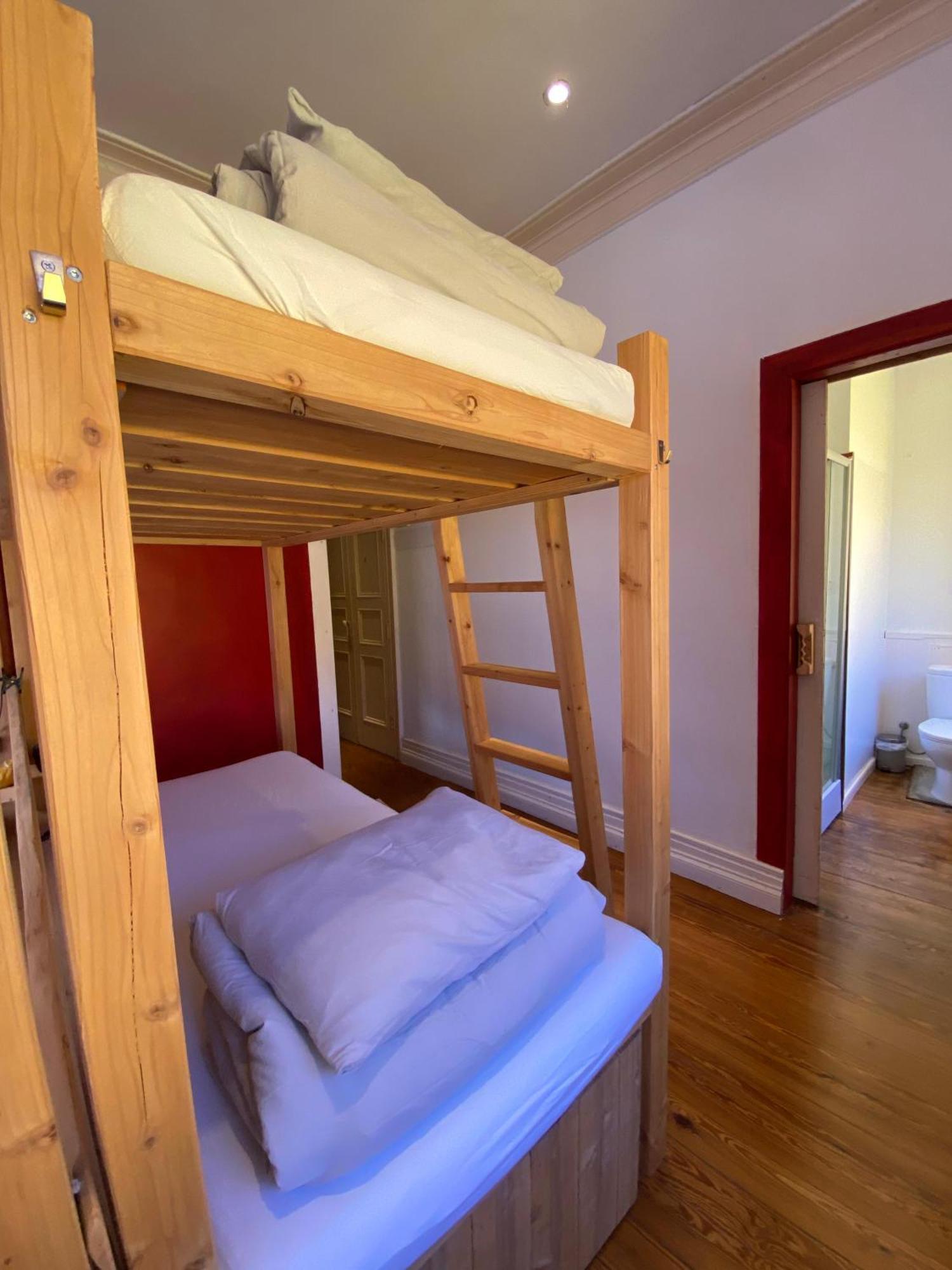 The Pink House Hostel Faja Grande Bagian luar foto